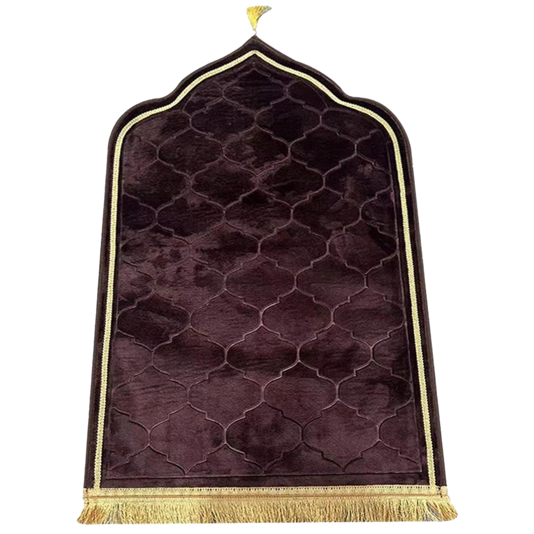 Tapis de prière Ramadan en flanelle douce idée cadeau personnalisé