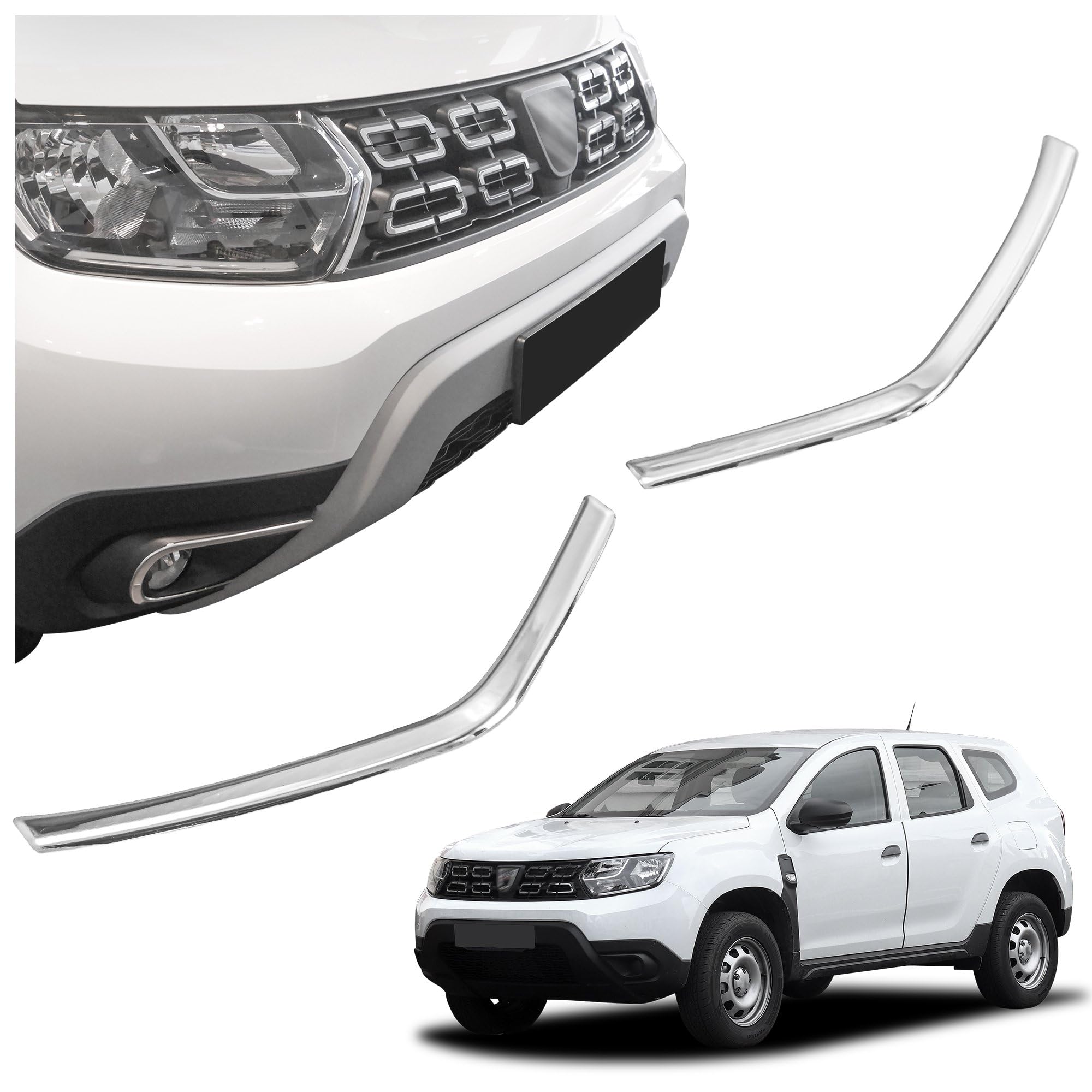 CHROMEMASTER | Compatibile Con Fiat Tipo Station Wagon 2016-2020 | Profili Per Griglia Anteriore; Modanature - 10