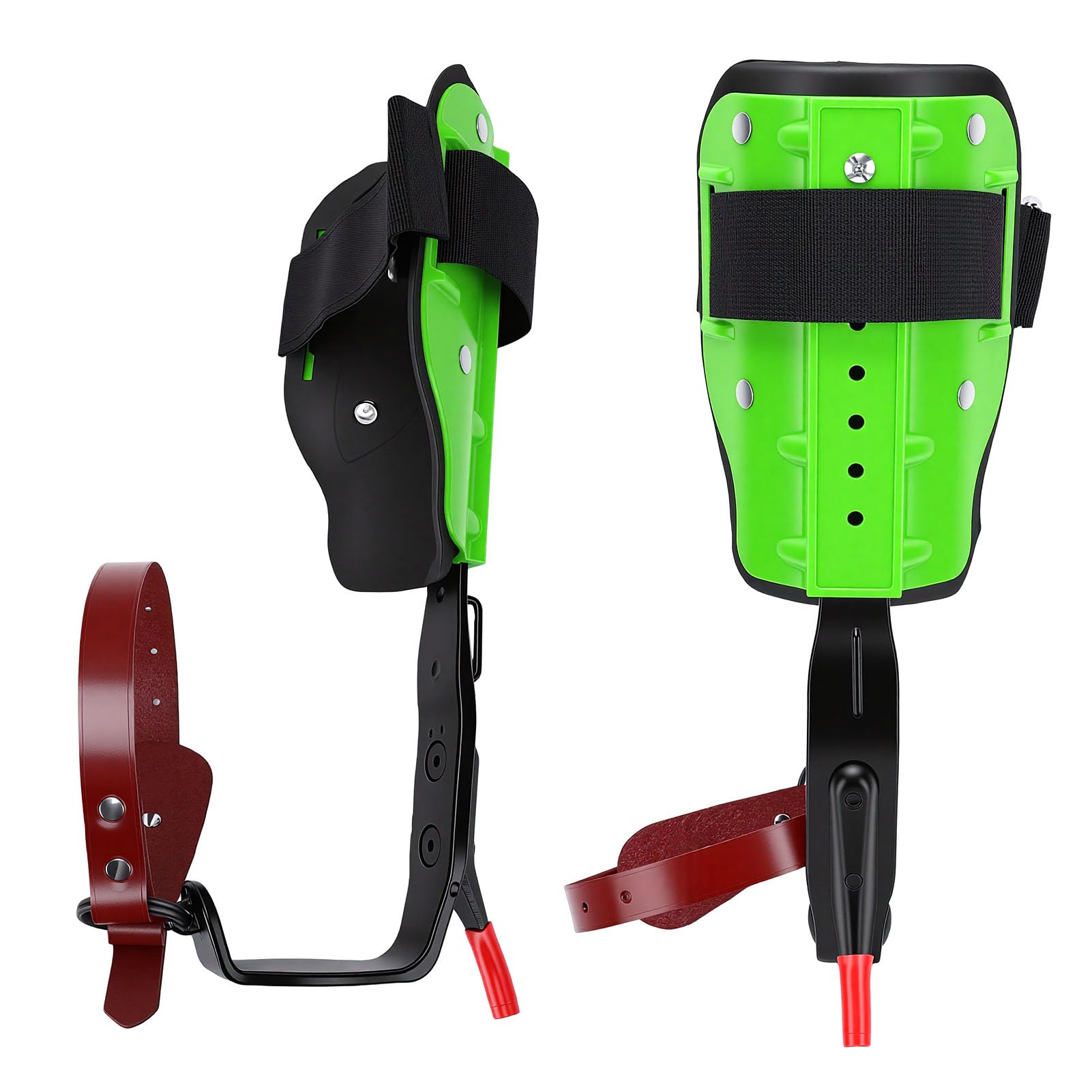 EMUKOEP Kit de Herramientas Ergonómicas para Trepar árboles, Piel de Vaca, PU, ​​para Investigación Forestal, Aventuras de Registro