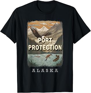 Port Protection Alaska AK Wildlife Adventure SD093 T-Shirt