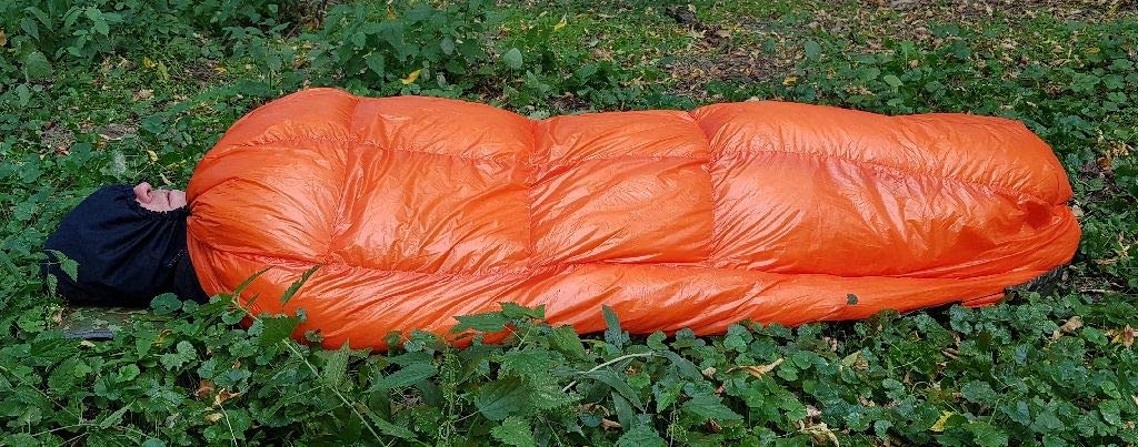 Bushmen Glow -2 Underquilt z recyklingowanego puchu do hamaka outdoorowego