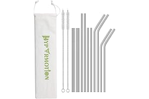 Stainless Steel Singing Straw, Food Grade Reusable Metal Straw for Smoothies and Hot Drinks