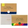 CLEANOMIC Foaming Hand Soap Tablets, Oxy Laundry Booster Tablets & Tablet Tin Bundle