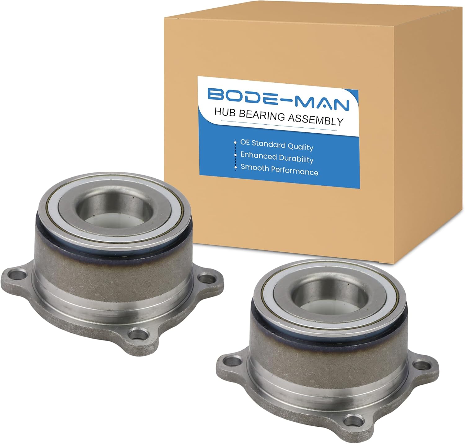 Pair 2 Rear Wheel Hub & Bearing Assembly for 2005-2019 Nissan Frontier for 2009-2012 Suzuki Equator Automatic Trans.
