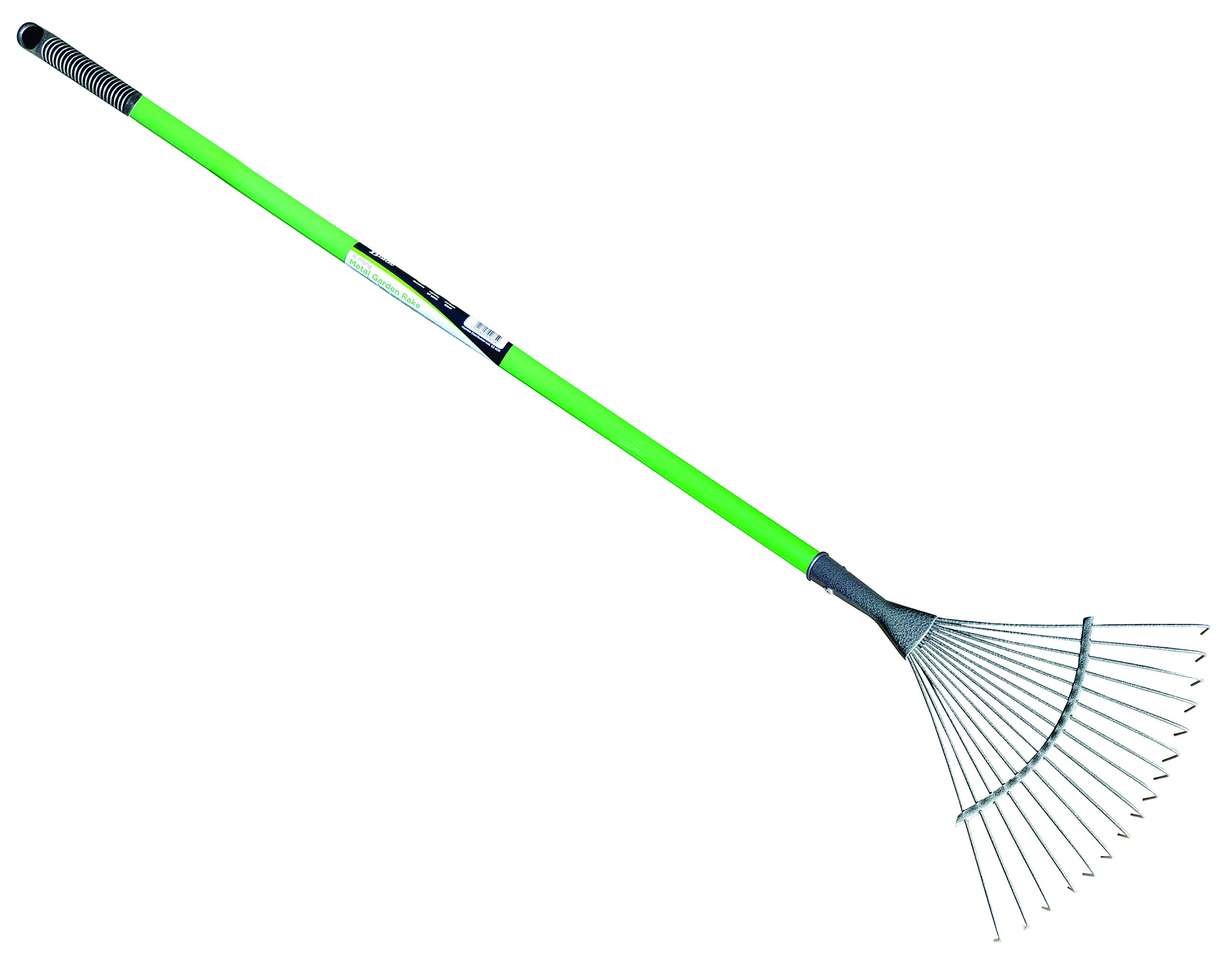 Green BladeBB-GR103 16-Prong Metal Garden Rake