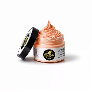 Whipped Body Butter with Shea Cocoa and Mango Butter Jojoba Avocado and Almond Oils Natural Non Greasy Body Butter Moisturizer for Dry Skin Women and Men Bali Mango