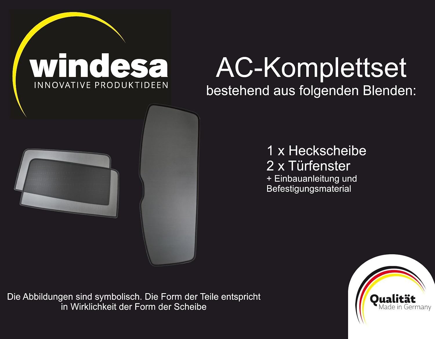 ClimAir Sonniboy Compatible with Mercedes A-Class W176 5-Doors 2012-2018