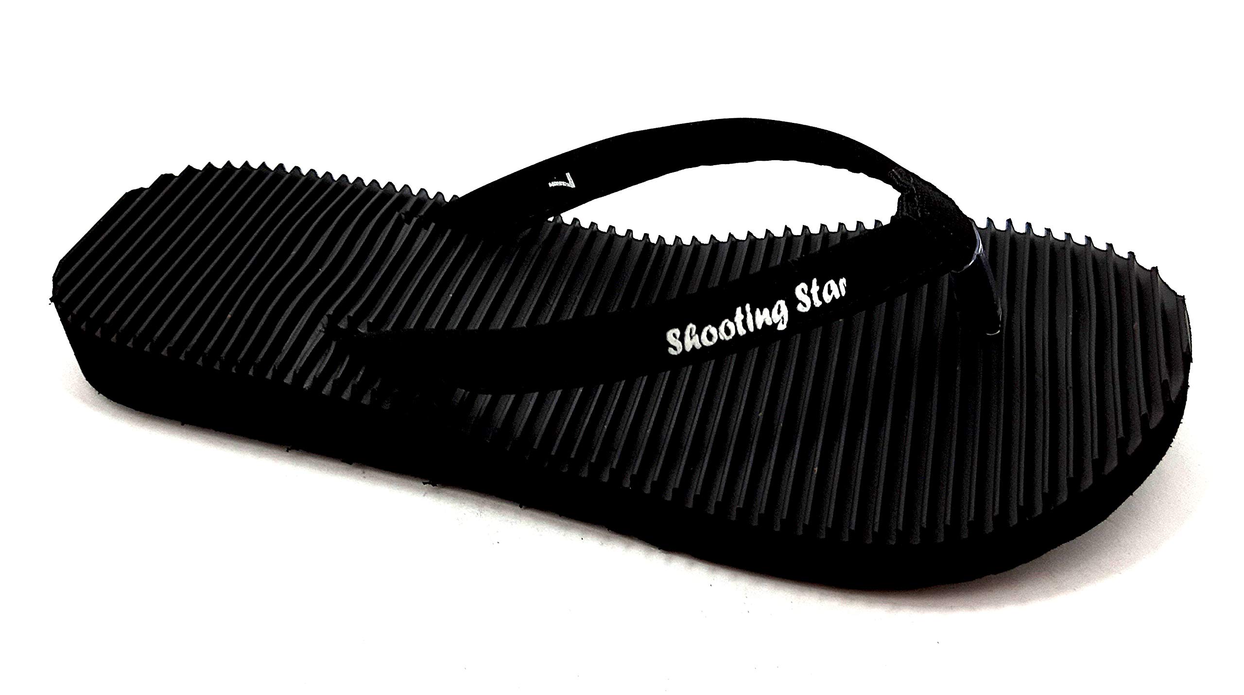 Shooting Star Doctor Health Plus Acupressure Slipper for Women (Black, numeric_4) (B08NYRNVRW) Amazon Price History, Amazon Price Tracker