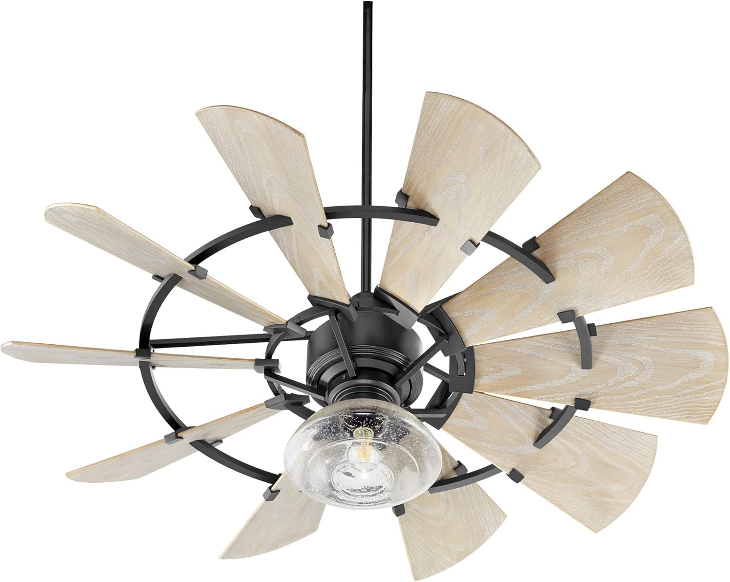 Exclusive Discount 70% Price Quorum 1902-9 Restoration LED Fan Light Kit from Windmill Collection in Pewter, Nickel, Silver Finish,