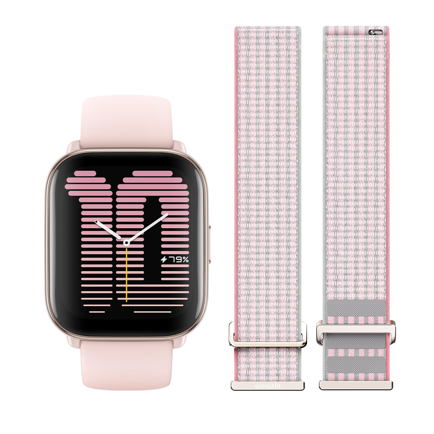 Amazon.com: Bundle of Amazfit Active Smart Watch 42mm Pink +