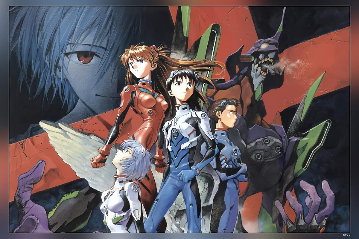 NEON GENESIS EVANGELION 公式バインダー HSA Neon Genesis Evangelion - A Japanese Anime Series Poster Matte