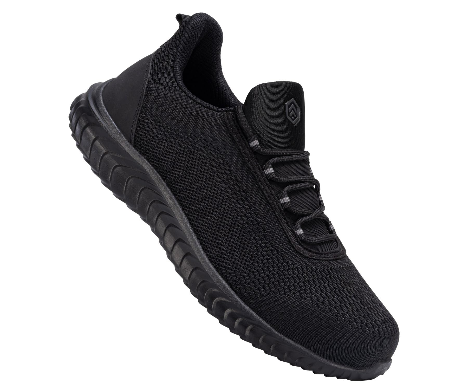 LARNMERN Arbeitsschuhe Sicherheitsschuhe Herren Leicht Slip On Stahlkappenschuhe Sneaker