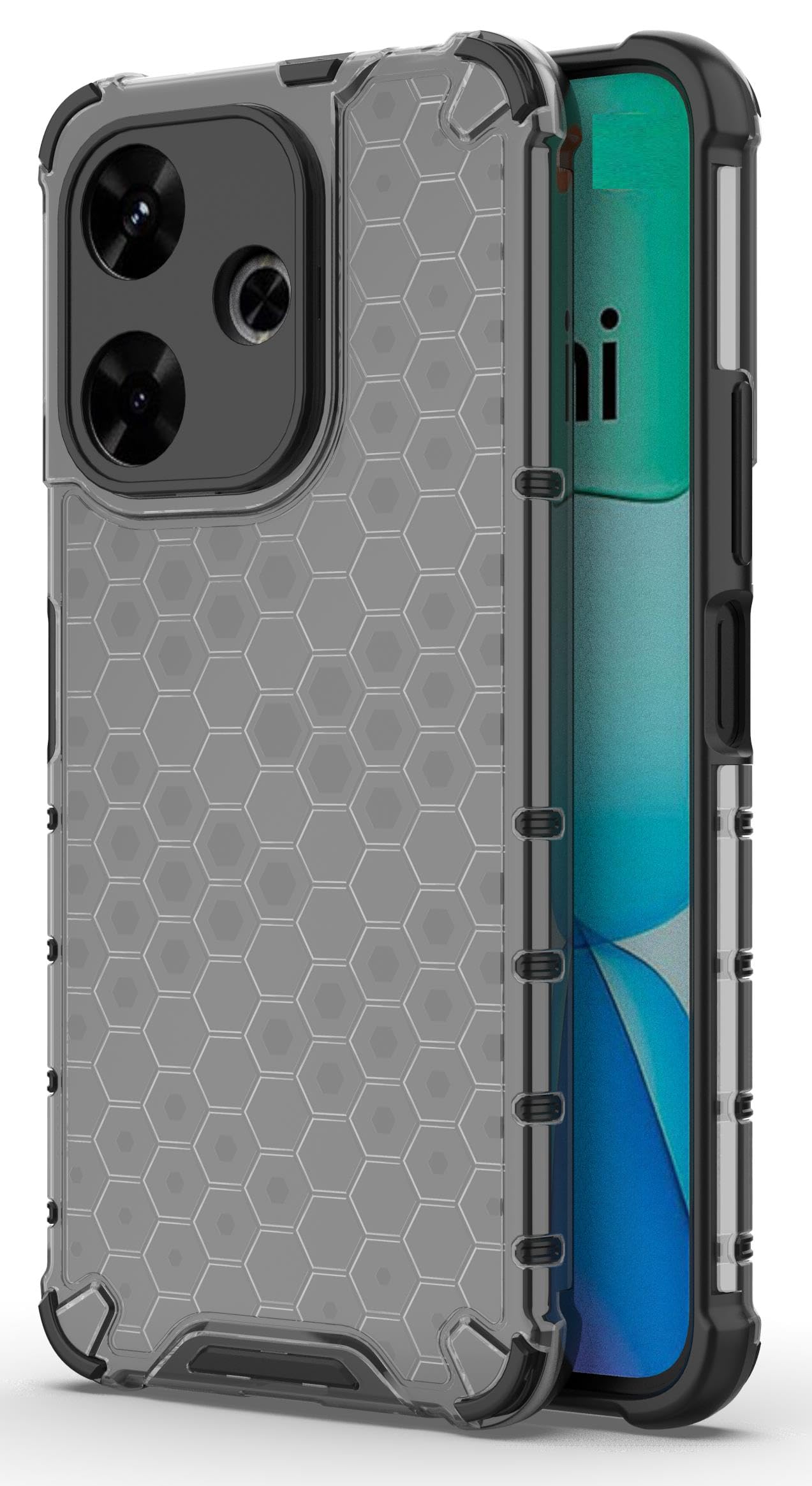 BlazeTech for [ Mi Redmi 13 5G / 4G ] Back Case Cover | Polycarbonate Hard Case Honeycomb |Camera Protection| Back Case for [ Mi Redmi 13 5G / 4G ]- Black (B0DB28XJRW) Amazon Price History, Amazon Price Tracker