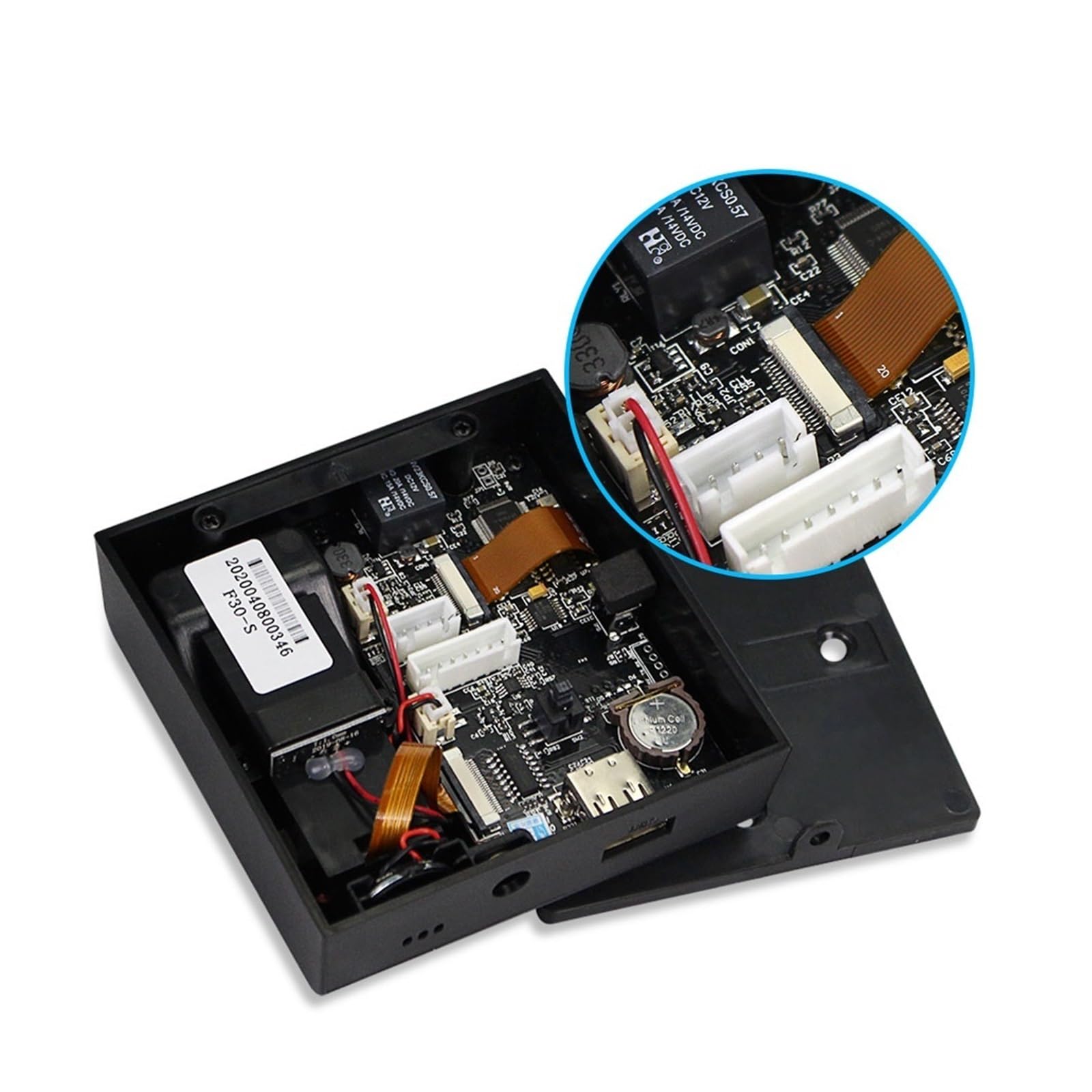 Control Horario Empleados, Máquina de asistencia con huella dactilar F30, control de acceso con teclado, reloj de tiempo eléctrico, grabadora, gestión de datos USB con llaves ,Material de Oficina