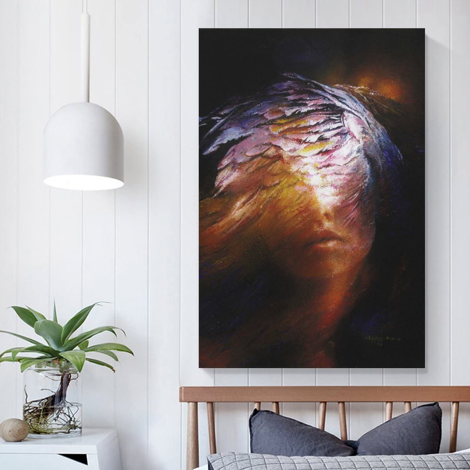 Toile Déco Akiane Kramarik 60x90cm - Impression Canvas Haute Définition | Pour Salon, Chambre, Bureau