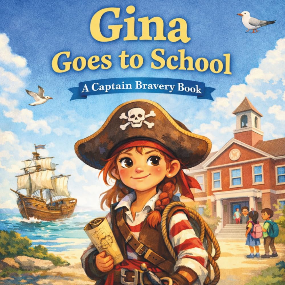 Gina Goes to School: A Captain Bravery Book: 2 (Captain Bravery Series)