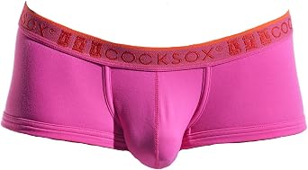 Cocksox Mens Underwear Contour Pouch Trunk CX68N Fuchsia, XL