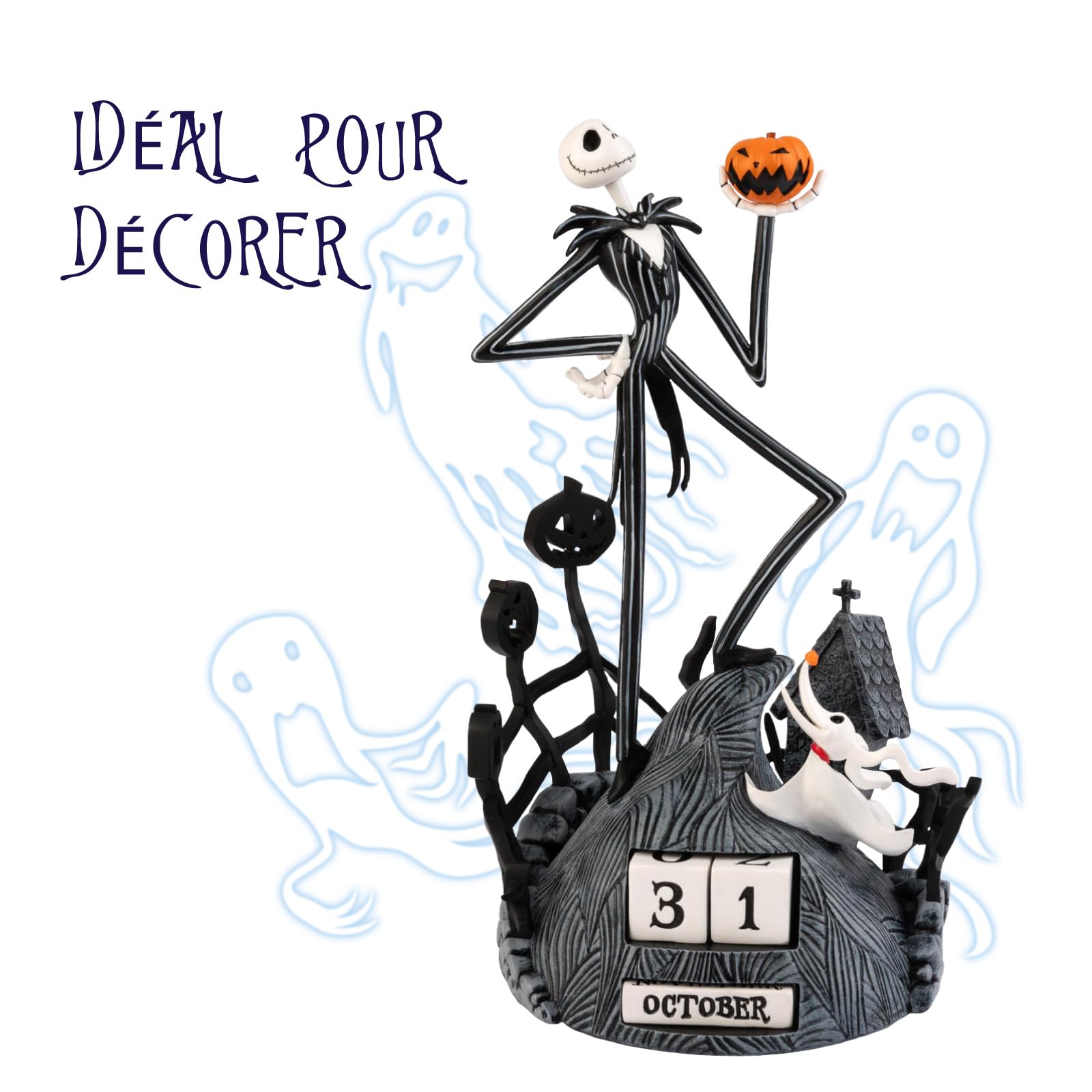 Grupo Erik - Calendrier Perpétuel Disney, L'Étrange Noël de Mr Jack | Figurine Calendrier, Calendrier 3D, pour Enfant, Cadeaux Geek
