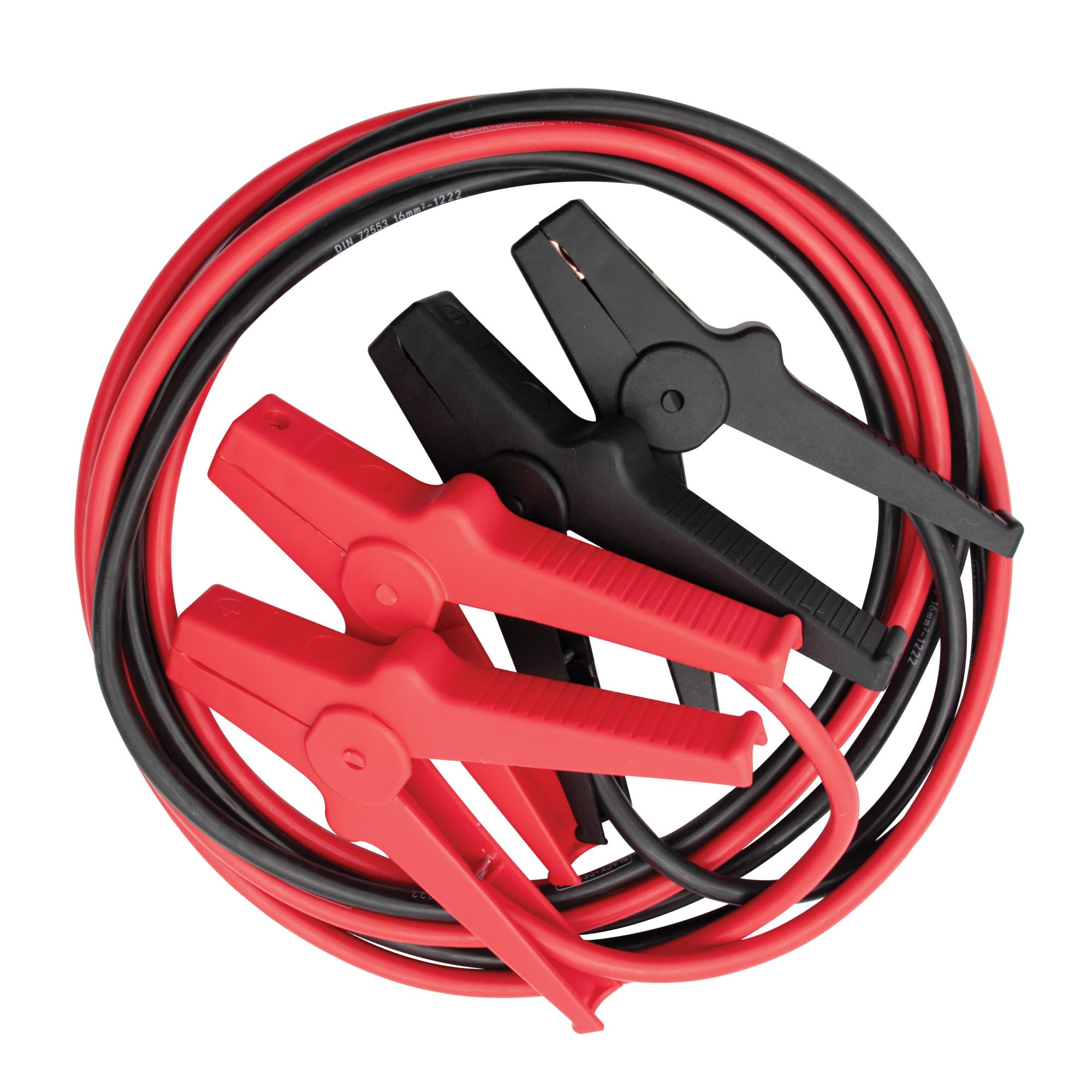 Schumacher Electric Cables de arranque 3m 16mm² Batería 6V/12V/24V Morsetti isolati GS/TÜV