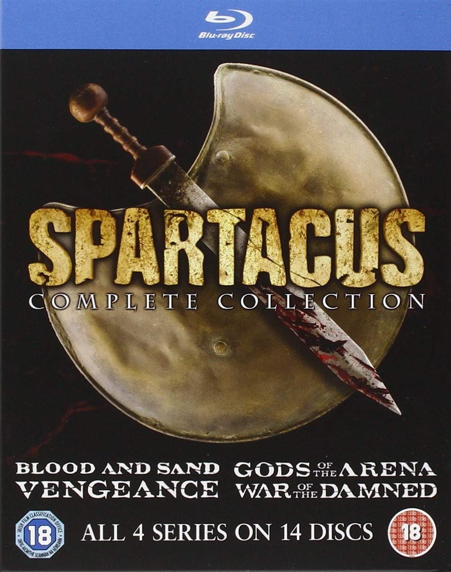 (未使用･未開封品)Spartacus: Complete Collection [Blu-ray] SPARTACUS - Complete Series Blu-Ray BD - Limited Edition