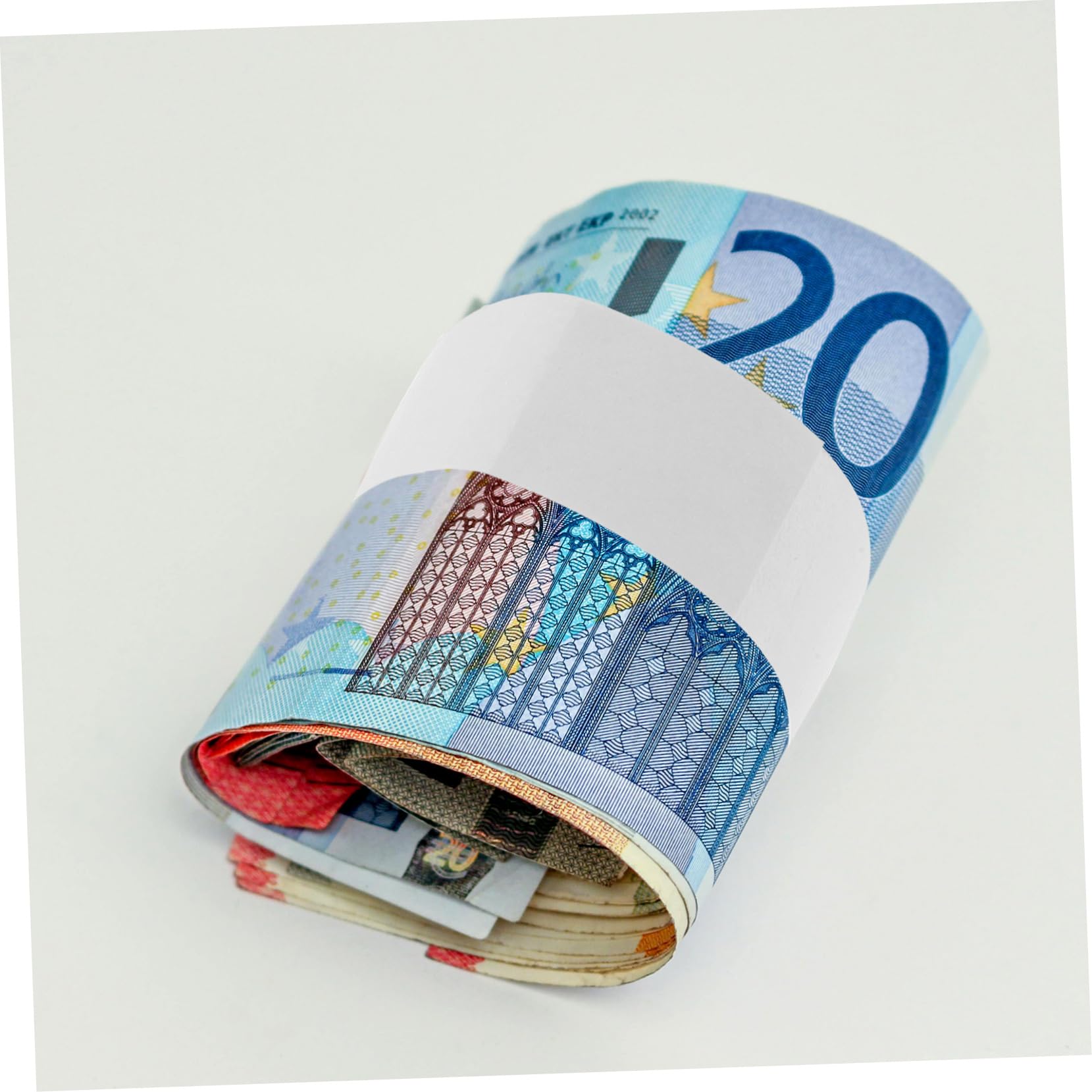 NUOBESTY 1200pezzi Fasce Per Banconote Impermeabili Per Contanti Cinghie Multi- Per Banche e Supermercati