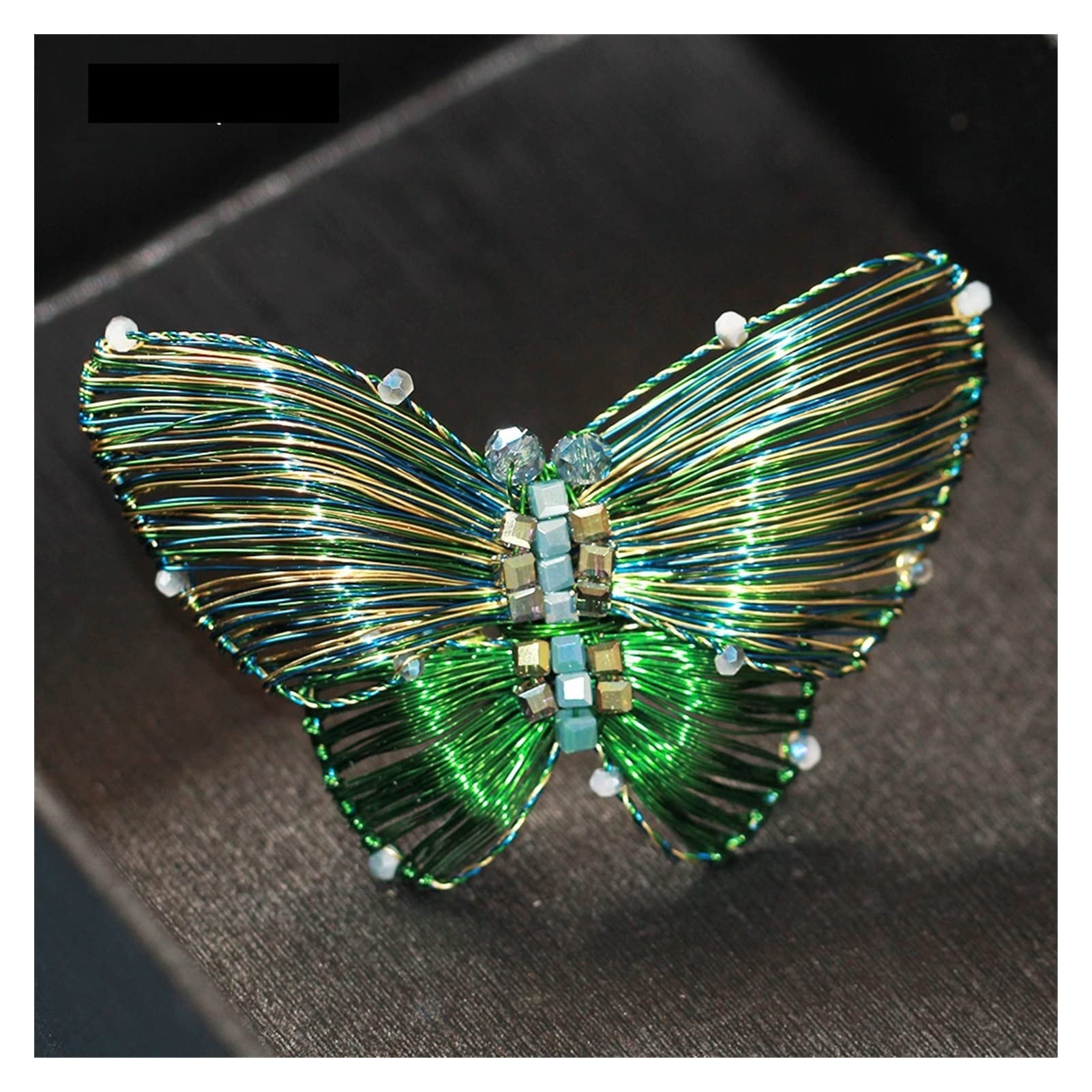 Kupfer Broschen Handgemachte Schmetterling Broschen Pullover Revers Pins Für Frauen Mädchen Zarte Temperament Schmuck