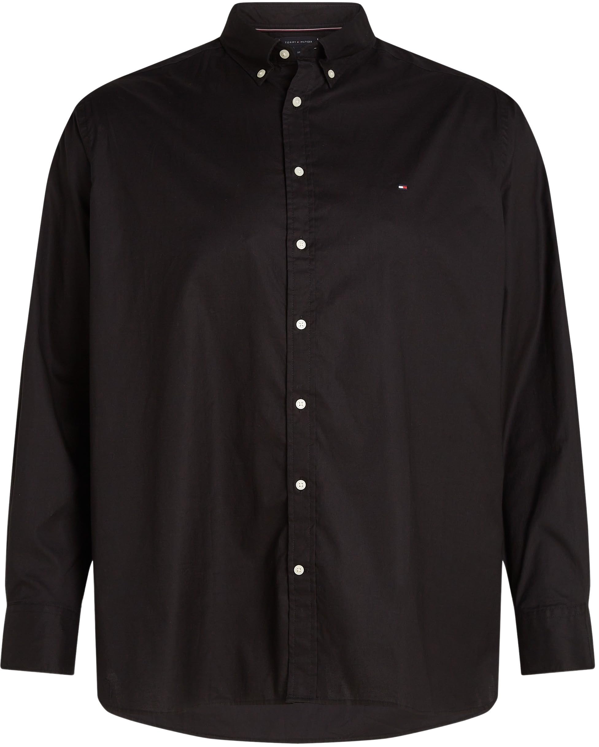 Tommy Hilfiger Herren Langärmeliges Oxford-Hemd mit Knopfleiste in Normaler Passform Langärmeliges Oxford-Hemd mit Knopfleiste in normaler Passform (1er Pack)