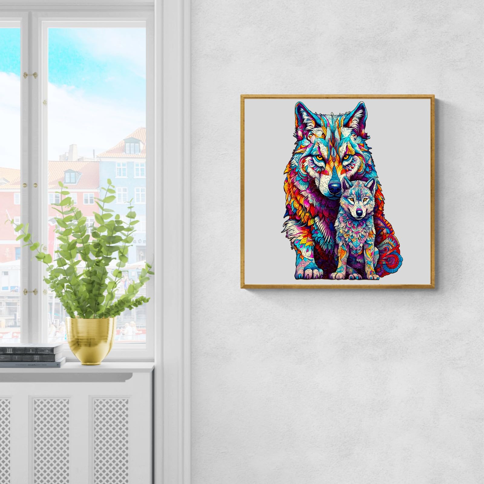 KAAYEE Holzpuzzle Erwachsene Maine Coon 300pcs, Katze Wooden Puzzle Unregelmäßige Tierform