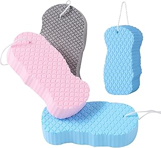 Esponja exfoliante, esponja de baño exfoliant...