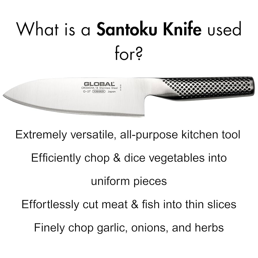 Amazon｜グローバル 三徳 刃渡り 16cm G-57｜菜切り包丁