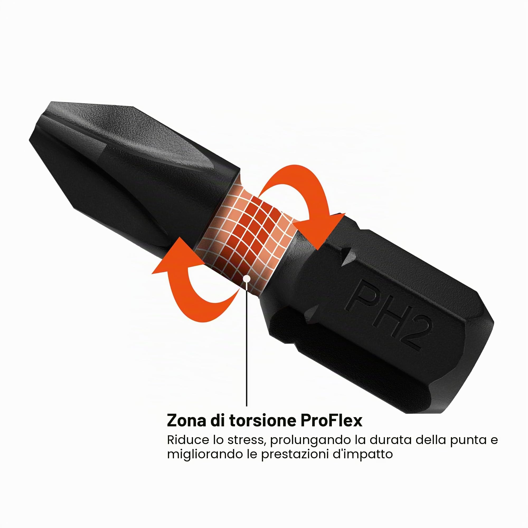 Klein Tools Cacciavite 32304, cacciavite regolabile 14 in 1 con presa a ribalta, driver e punte HVAC, resistente agli urti