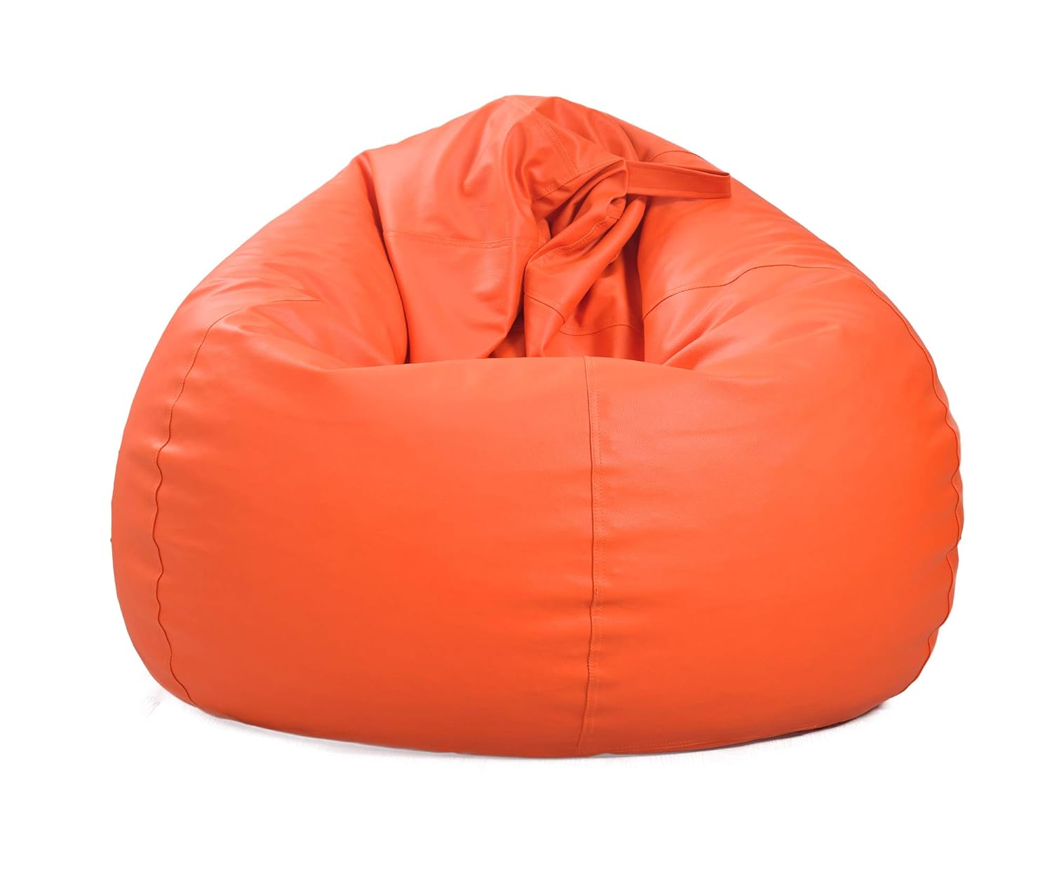 Couchette XL Bean Bag Cover, Bean Bag Without Beans, Orange (Without