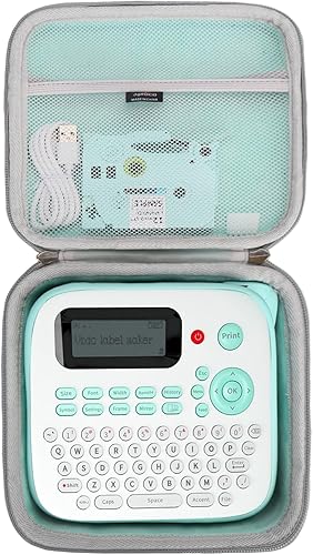 Aproca Estuche protector de almacenamiento de viaje duro, para máquinas de etiquetas Vixic 2023 D210S portátil y cintas