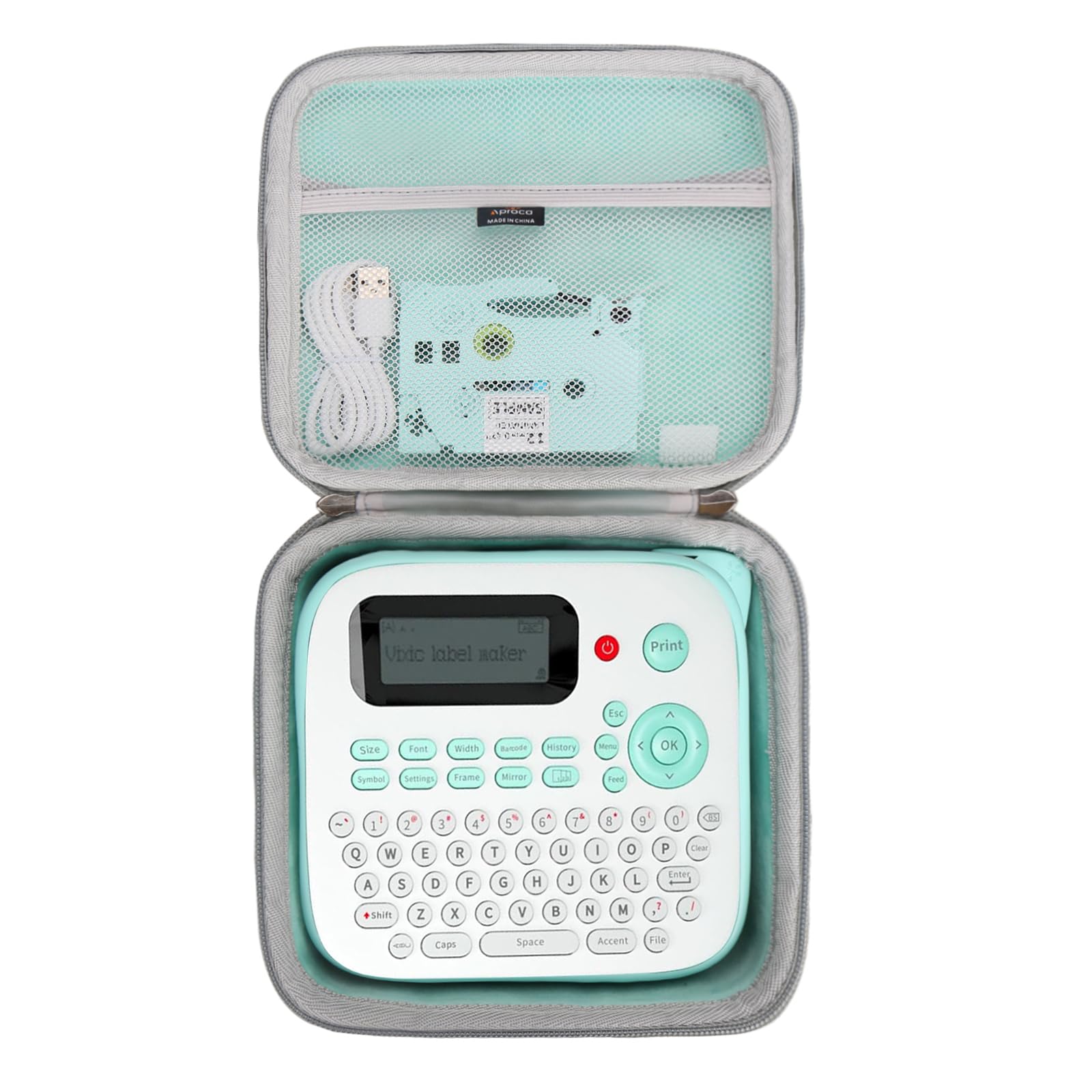 Aproca Hard Travel Storage Protective Case, for Vixic Label Makers-2023 D210S Portable Label Maker Machine and Tapes