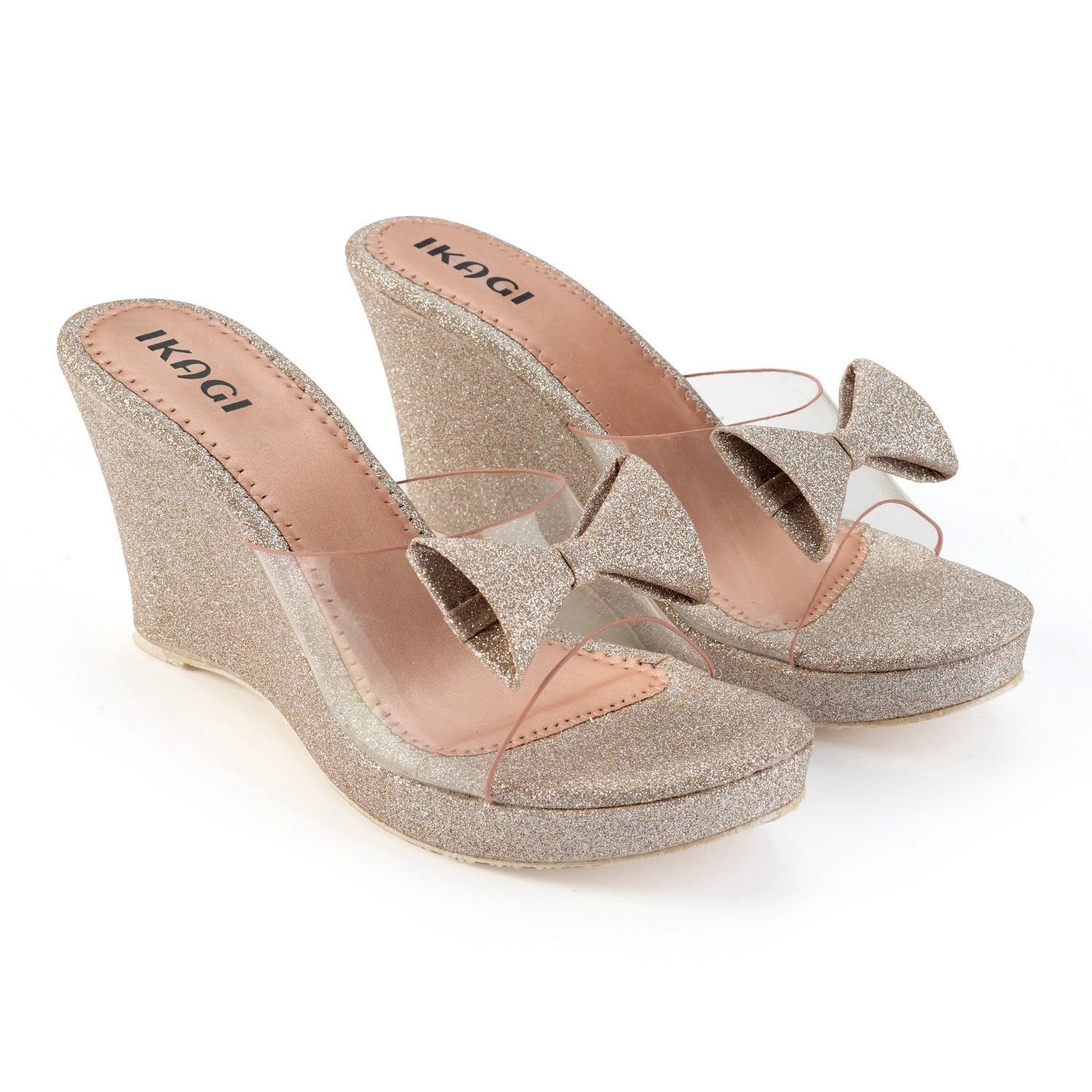 IKAGI Comfortable High Heel Wedges Sandals For Women & Girls