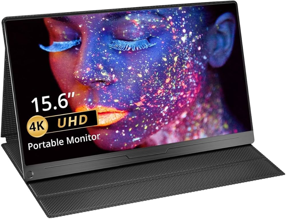 EVICIV Portable Monitor 4K 15.6 Inch Portable Monitor 3840 x 2160