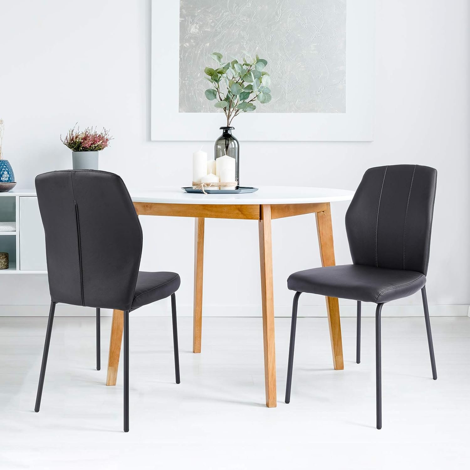 Buy Smile Back Modern Dining Chair Vanity Makeup Leisure Accent Upholstered Chair With Pu Leather For Kitchen Buy Smile Back Modern Dining Chair Vanity Makeup Leisure Accent Upholstered Chair With Pu Leather For Kitchen