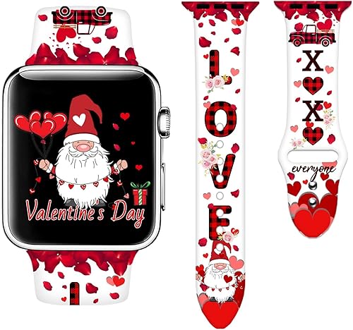 Miniatura 1 de Correa de reloj de Navidad compatible con correas de Apple Watch de 149 157 161 165 173 y 173 pulgadas para mujeres y hombres regalo de Halloween