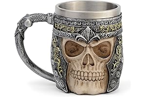 CHICVITA Viking Skull Coffee Mug: The Perfect Heavy Metal Gift