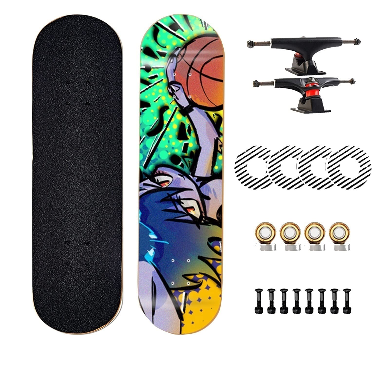 スケートボード 80センチ スケボー コンプリート 集中力や平衡感覚育成 楽天市場】スケートボード 集中力や平衡感覚育成 スケボー初心者