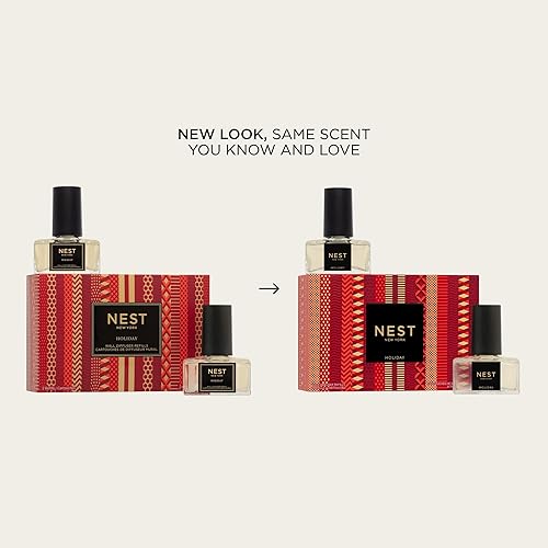Miniatura 3 de NEST Fragrances Repuesto de difusor de pared navideño, juego de 2