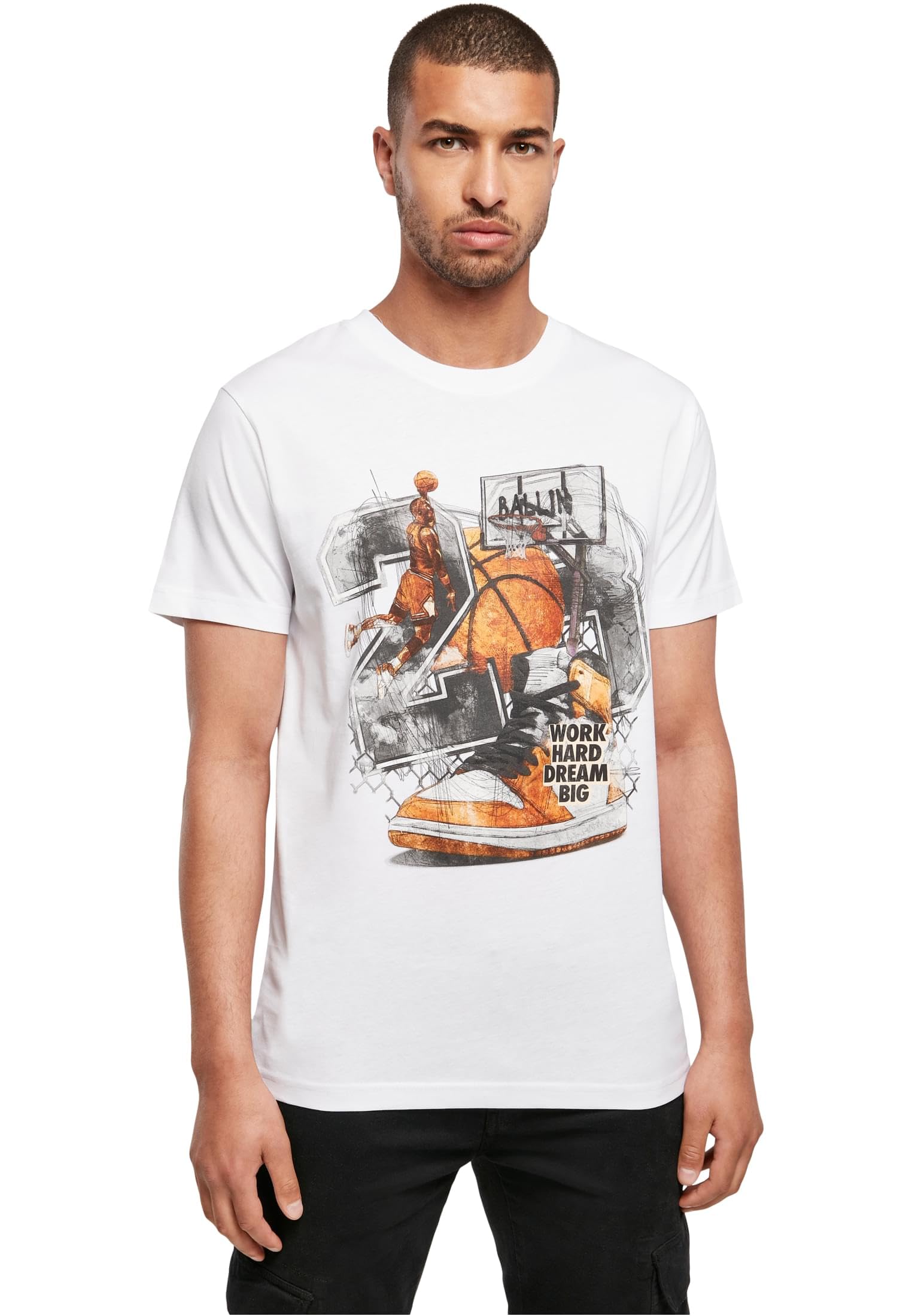 Mister Tee Herren Vintage Ballin Tee