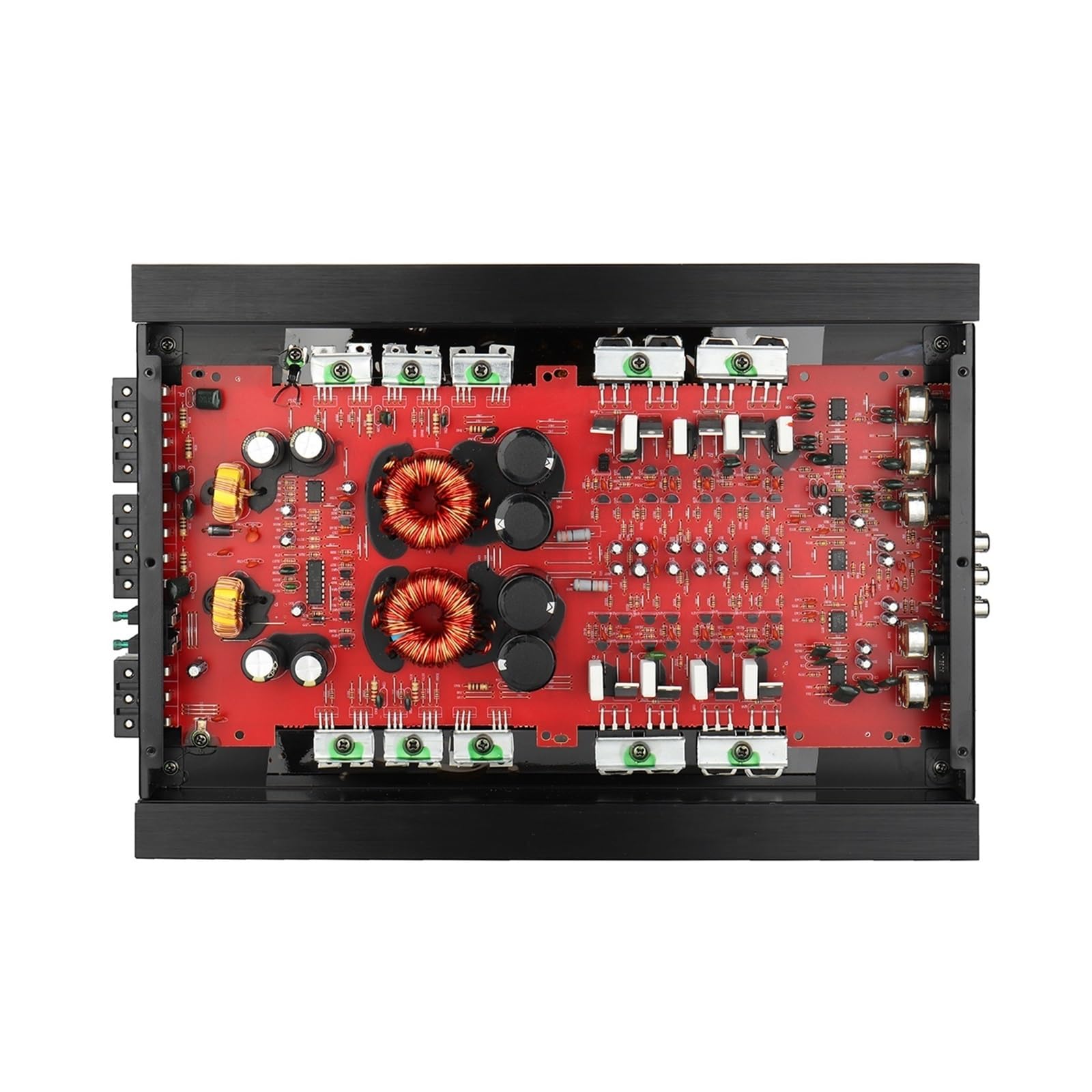 Amazon.co.jp: パワーアンプ 4チャンネル 12V AS-8080 カーアンプ 4CH