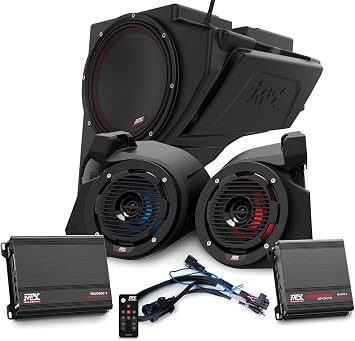 MTX Audio Polaris RZR 3-Speaker Audio System w/ RideCommand
