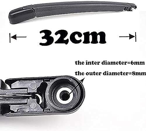 Miniatura 5 de Juego de limpiaparabrisas trasero y brazo, para Sienna LE XL20 2004-2005 limpiaparabrisas trasero, brazo de limpiaparabrisas trasero, accesorios de