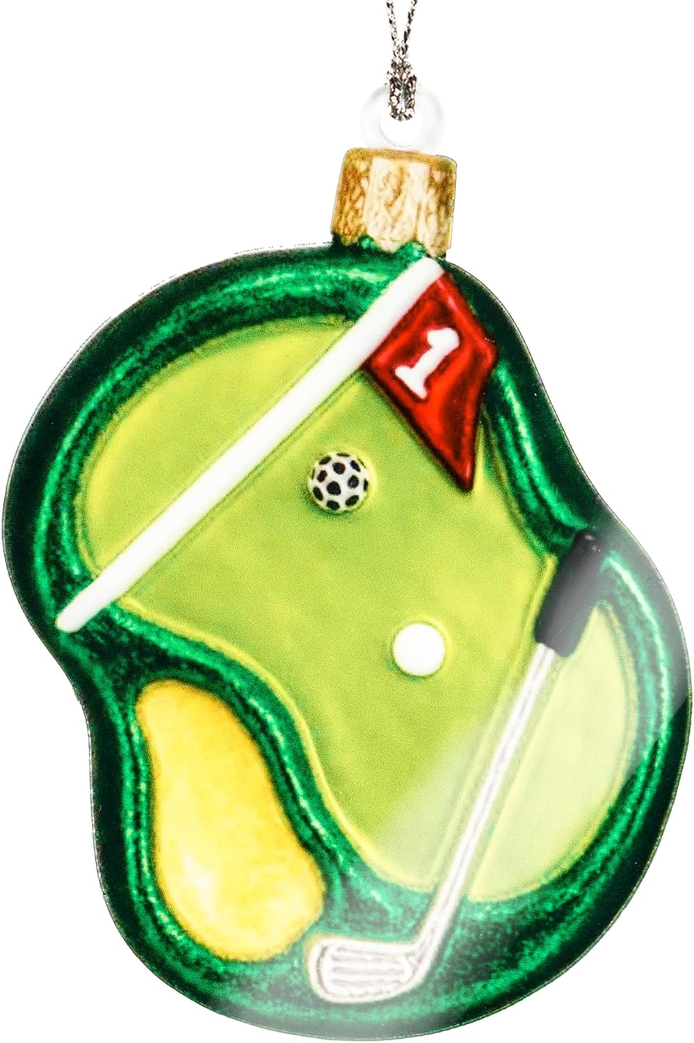 Golf christmas ornaments 2025 - Golf gifts - Golf themed gifts - Christmas ornament 2025 - White elephant gifts - Xmas Tree Funny Decoration