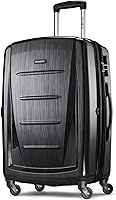 Vista 305 de Samsonite Winfield 2 Equipaje rígido con ruedas giratorias, Azul profundo, Juego de 3 piezas (20/24/28)