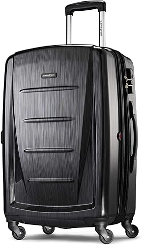 Vista 305 de Samsonite Winfield 2 Equipaje rígido con ruedas giratorias, Azul profundo, Juego de 3 piezas (20/24/28)