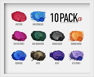 Eye Candy Pigments Variety Mica Pigment Powder Set A