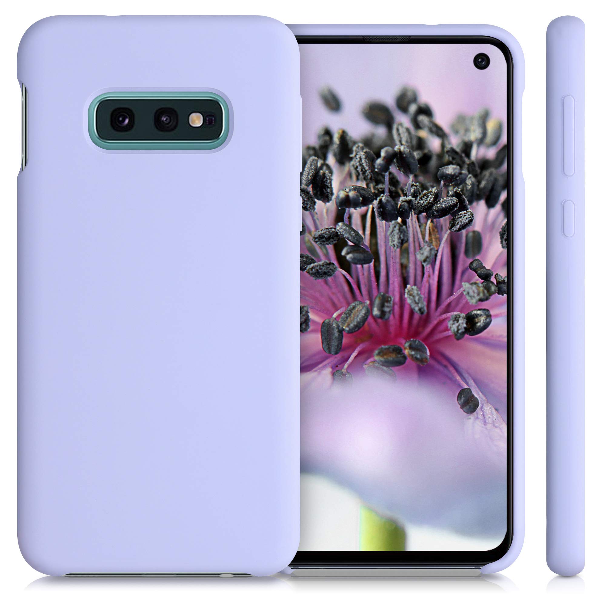 kwmobile Case Compatible with Samsung Galaxy S10e Case - Soft TPU Silicone Protective Phone Cover - Pastel Purple - 5